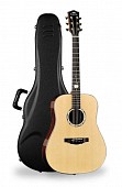 kepma g1-d-n акустическая гитара, палисандр, массив ситхинской ели, натуральный, фирменный кейс