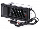 звукосниматель для акустической гитары kuft eq-7545r с эквалайзером, пьезодатчик