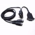proel mcsh 120, midi - game port кабель синтезатор-компьютер