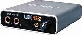 echo audiofire 2 внешняя звуковая карта, интерфейс firewire, аналоговые аудиовыходы: стерео, коаксиа