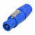 neutrik nac3fca powercon power-in, кабельный разъем (синий)