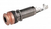 гнездо электрогитары acropolis ja001-25br endpin с держателем ремня (толщина до 25мм) под бронзу