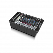 behringer pmp500mp3 микшер с усилителем mp3-плеер, 500вт 4 ом, 8 каналов (4 мик./лин., 2 стерео