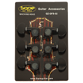 sqoe qz-qfb-02 комплект колковой механики для акустической гитары