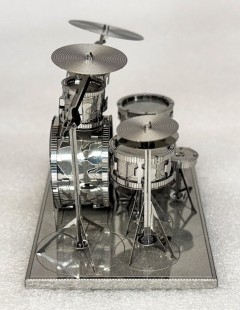 сувенир "барабанная установка", малая, 3d модель, сталь